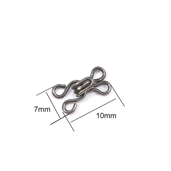 Wholesale Metal Hidden Hook Buttons Handmade Diy Clothing Accessories Jewelry Material