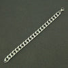 Wholesale Metal Hip Hop Geometric Cuban Chain Unisex Bracelet With Electroplating