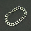 Wholesale Metal Hip Hop Geometric Cuban Chain Unisex Bracelet With Electroplating