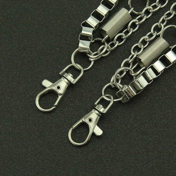Wholesale Metal Hiphop Style Multilayer Skull Pants Chain