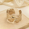 Wholesale Metal Irregular Geometric Opening Bracelet Electroplated Jewelry For Women