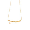 Wholesale Metal Irregular Pleated Clavicle Chain For Women Stainless Steel Geometric Electroplated