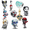 Wholesale Metal Jewelry Accessories Set With Totem Pattern And Electroplating Process Diy Bracelet Fashion Popular Original Design Cartoon Character Style