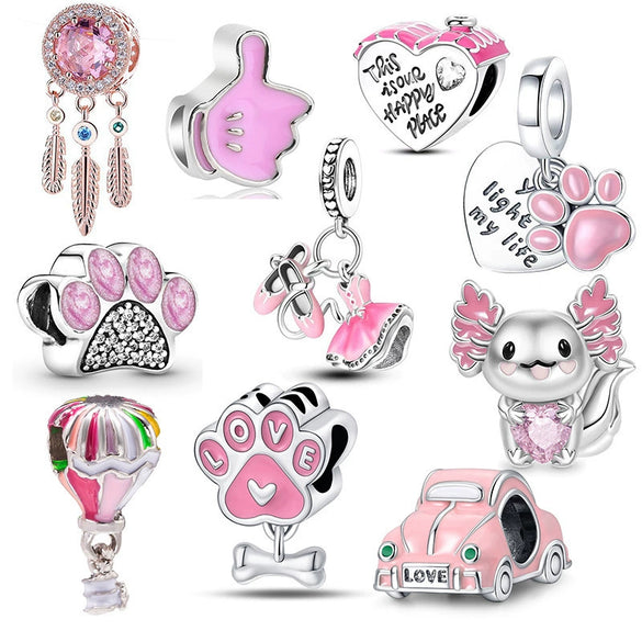 Wholesale Metal Jewelry Accessories Set With Totem Pattern And Electroplating Process Diy Bracelet Fashion Popular Original Design Cartoon Character Style