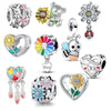 Wholesale Metal Jewelry Accessories Set With Totem Pattern And Electroplating Process Diy Bracelet Fashion Popular Original Design Cartoon Character Style