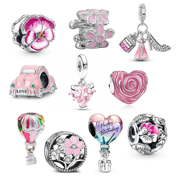 Wholesale Metal Jewelry Accessories Set With Totem Pattern And Electroplating Process Diy Bracelet Fashion Popular Original Design Cartoon Character Style