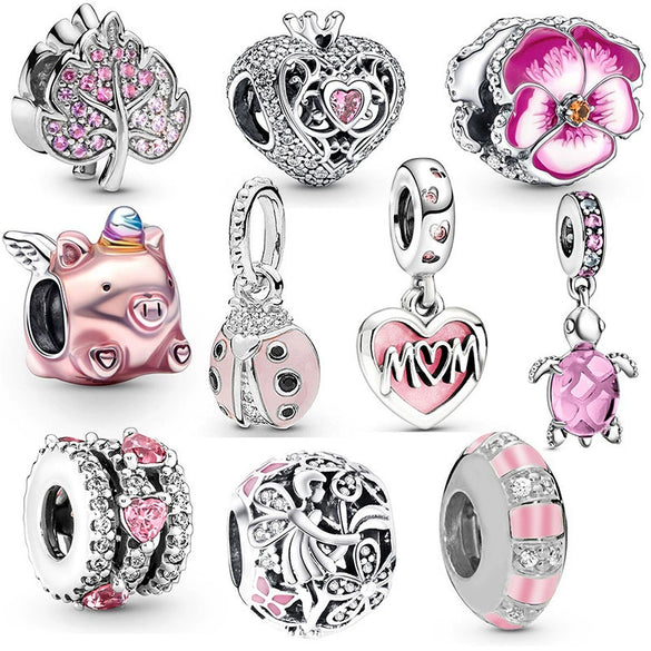 Wholesale Metal Jewelry Accessories Set With Totem Pattern And Electroplating Process Diy Bracelet Fashion Popular Original Design Cartoon Character Style