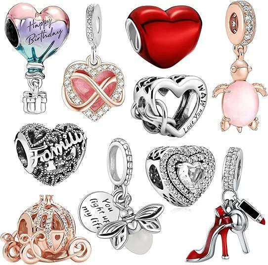 Wholesale Metal Jewelry Accessories Set With Totem Pattern And Electroplating Process Diy Bracelet Fashion Popular Original Design Cartoon Character Style