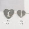 Wholesale Metal Jewelry Accessories Square Love Buckle Electroplated Allmatch Handmade Materials