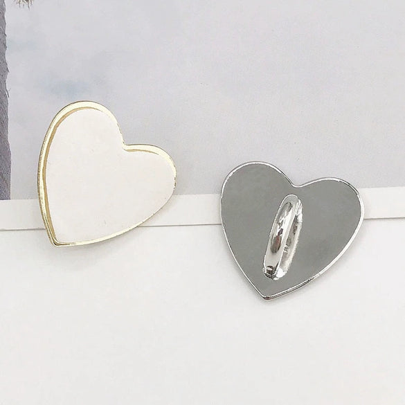 Wholesale Metal Jewelry Accessories Square Love Buckle Electroplated Allmatch Handmade Materials