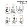 Wholesale Metal Jewelry Retro Geometric Braid Leaves Coin Hair Clip For Women