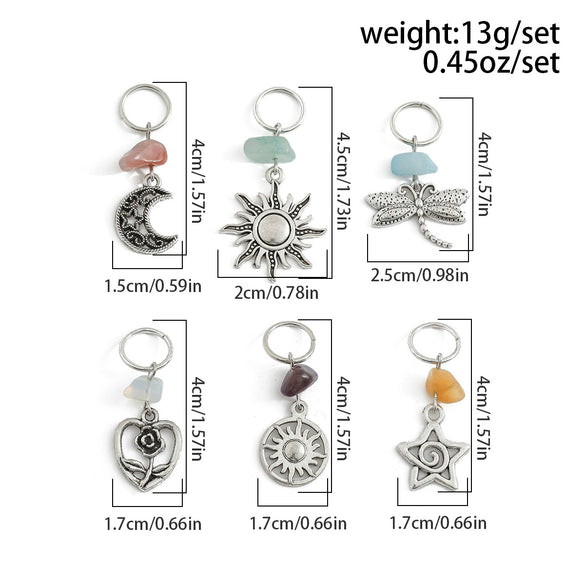Wholesale Metal Jewelry Retro Geometric Braid Leaves Coin Hair Clip For Women