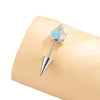 Wholesale Metal Kitten Ear Animal Shape Electroplated Piercing Jewelry For Women