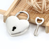 Wholesale Metal Love Lock Shape Necklace Luggage Accessories Electroplating