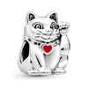 Wholesale Metal Love Pendant Unicorn Beaded Bracelet With Electroplating And Totem Pattern