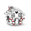 Wholesale Metal Love Pendant Unicorn Beaded Bracelet With Electroplating And Totem Pattern