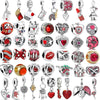 Wholesale Metal Love Pendant Unicorn Beaded Bracelet With Electroplating And Totem Pattern