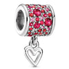 Wholesale Metal Love Pendant Unicorn Beaded Bracelet With Electroplating And Totem Pattern