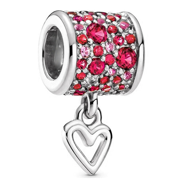 Wholesale Metal Love Pendant Unicorn Beaded Bracelet With Electroplating And Totem Pattern