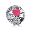 Wholesale Metal Love Pendant Unicorn Beaded Bracelet With Electroplating And Totem Pattern