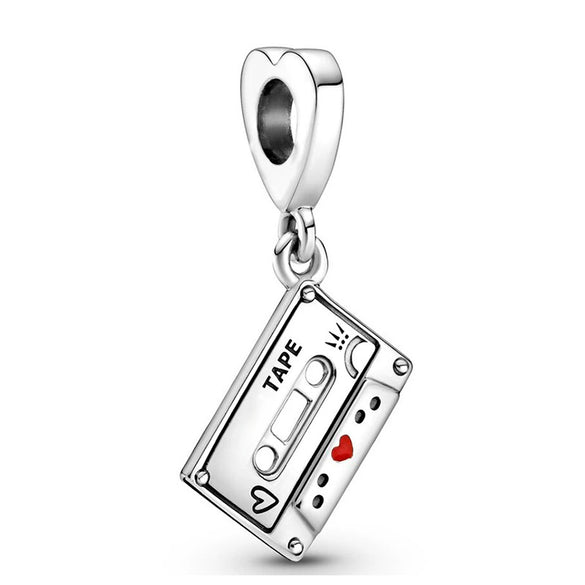 Wholesale Metal Love Pendant Unicorn Beaded Bracelet With Electroplating And Totem Pattern