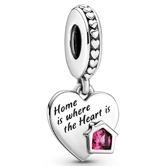Wholesale Metal Love Pendant Unicorn Beaded Bracelet With Electroplating And Totem Pattern