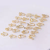 Wholesale Metal Microinlaid Zircon Geometric Nose Ornaments Electroplated Fashion Jewelry For Women