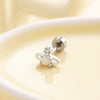 Wholesale Metal Opal Saturn Ear Nails With Geometric Pattern For Women
