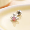 Wholesale Metal Opal Saturn Ear Nails With Geometric Pattern For Women