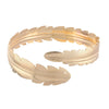 Wholesale Metal Open Arm Ring And Bracelet Baroque Style Geometric Electroplated Iron