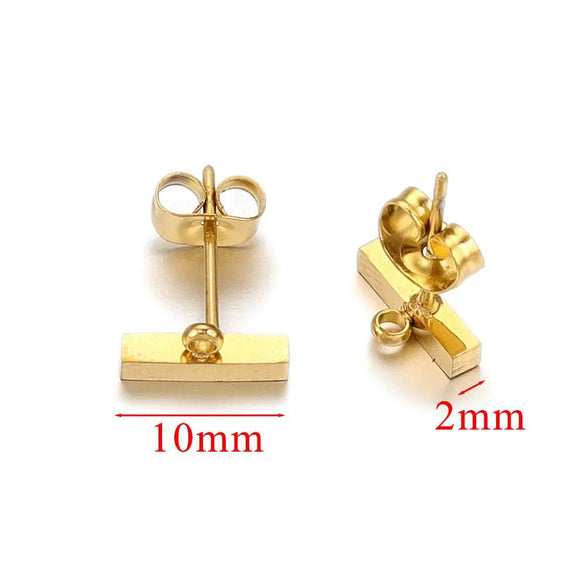Wholesale Metal Oval Fan Diy Earrings With Vacuum Color Retention And Electroplating Waterproof Jewelry Pendant Earrings
