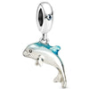 Wholesale Metal Pendant Bracelet With Dolphin Frog Starfish Shapes And Totem Pattern Electroplated And Diamondembedded