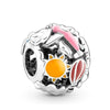 Wholesale Metal Pendant Bracelet With Dolphin Frog Starfish Shapes And Totem Pattern Electroplated And Diamondembedded