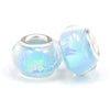 Wholesale Metal Resin Beads Totem Pattern Electroplated Bracelet And Necklace Beaded Accessories