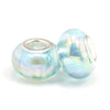 Wholesale Metal Resin Beads Totem Pattern Electroplated Bracelet And Necklace Beaded Accessories