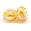 Wholesale Metal Resin Beads Totem Pattern Electroplated Bracelet And Necklace Beaded Accessories