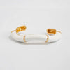 Wholesale Metal Retro Enamel Oil Dropping Irregular Wave Women's Bracelet