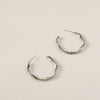 Wholesale Metal Ring Earrings In Minimalist Style With Geometric Design Made Of Alloy And Copper