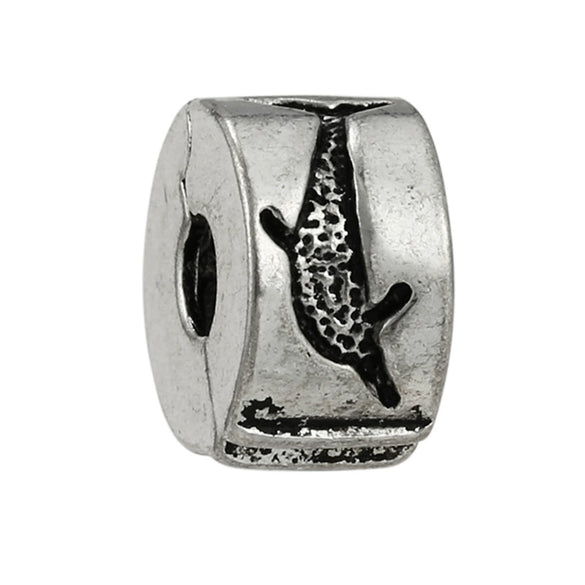 Wholesale Metal Totem Electroplated Fixed Clip Positioning Buckle Safety Buckle For Bracelet Necklace String Accessories