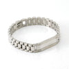 Wholesale Metal Watch Chain 316L Stainless Steel Men's Geometric Vacuum Plated Bracelet