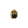 Wholesale Mini Simple Jewelry Accessories Stainless Steel 14K Gold Plated Heartshaped Geometric Pendant For Women With Electroplating And Micro Set Color Diamond
