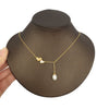 Wholesale Minimalist Copper Freshwater Pearl Pendant Jewelry With Rice And Droplet Shape Pearls
