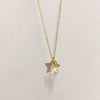 Wholesale Minimalist Copper Natural Freshwater Pearl Pendant Jewelry With Rice And Droplet Shapes And Seashell Motherofpearl Star Pattern