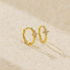 Wholesale Minimalist Fourleaf Clover Earring For Women S925 Silver With Electroplating