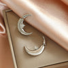 Wholesale Minimalist Geometric Copper Pendant Earrings For Women With Electroplating