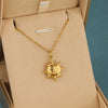 Wholesale Minimalist Geometric 18K Gold Electroplated Stainless Steel Cross Chain Pendant Necklace For Women