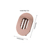 Wholesale Minimalist Geometric Pc Duckbill Hairpin With Paint Treatment