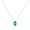 Wholesale Minimalist Geometric S925 Sterling Silver Clavicle Necklace For Girls
