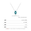 Wholesale Minimalist Geometric S925 Sterling Silver Clavicle Necklace For Girls