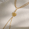 Wholesale Minimalist Geometric Stainless Steel Electroplated Bracelet For Women